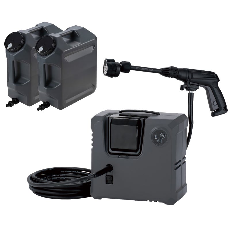 洗車ポータブル洗浄機 G-WASH Portable ＋ G-TANK 2個